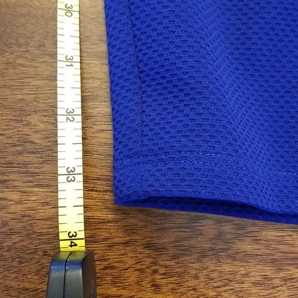 Blue strapless dress - Picture 6 of 7